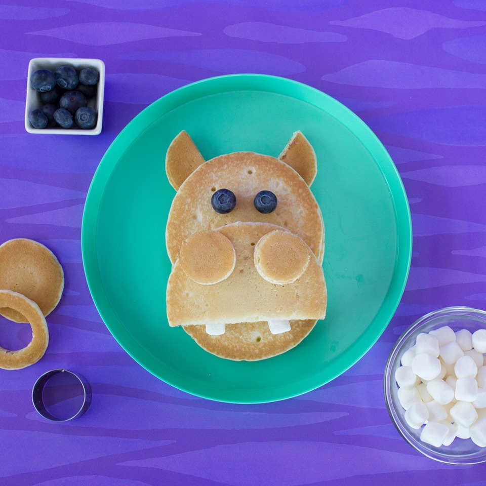 Hungry Hippo Pancakes