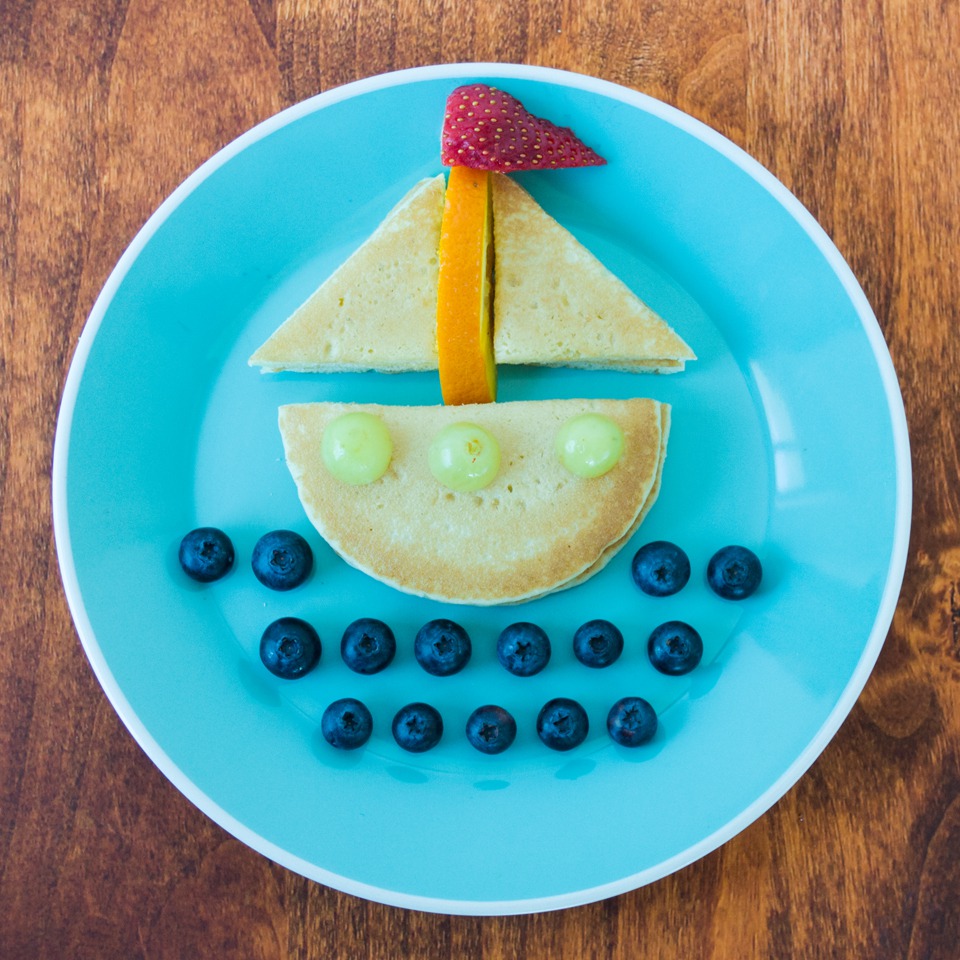 Pancake Sailboat