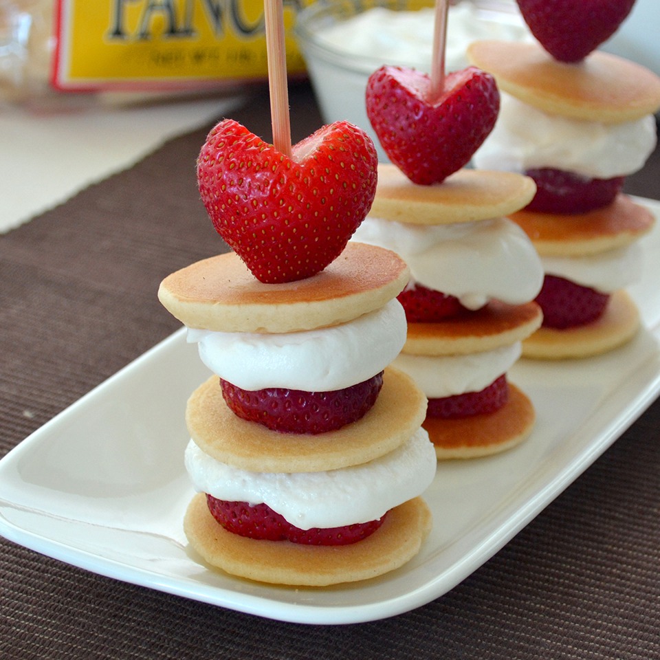 Strawberry Shortcake Stacks