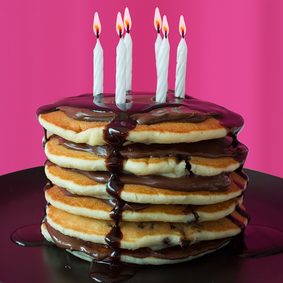 Triple Chocolate Birthday Cake